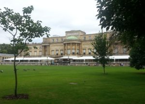 Marquee for the Bucking Palace Garden Café- location, location…