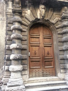 Portico of Palazzo Piccolomini Bandini, Tivoli